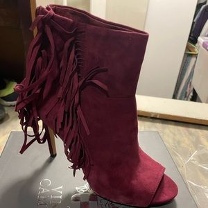 Vince Camuto bootie open toe heels